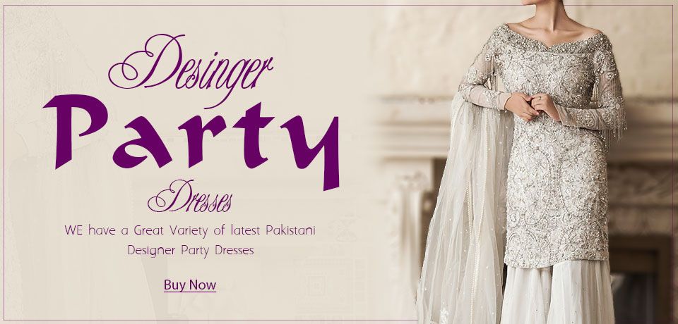 Pakistani Designer Party Wear Dresses 