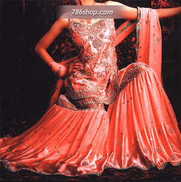 Gharara pakistani hot sale wedding dress