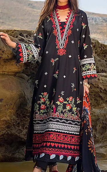 Gul ahmed black dress sale