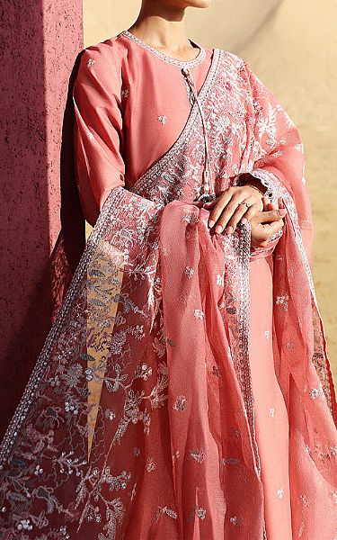 Cross Stitch Tea Pink Lawn Suit | Pakistani Lawn Suits- Image 2