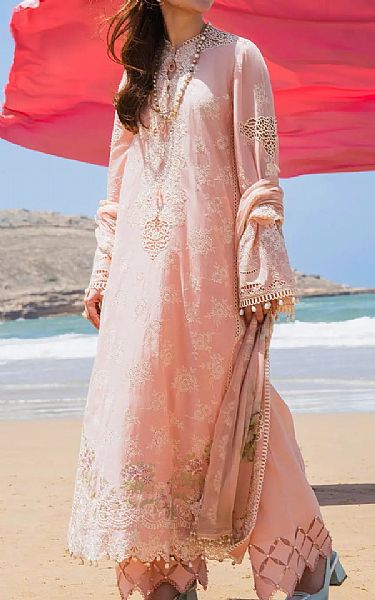 Elaf Oriental Pink Lawn Suit | Pakistani Lawn Suits- Image 1