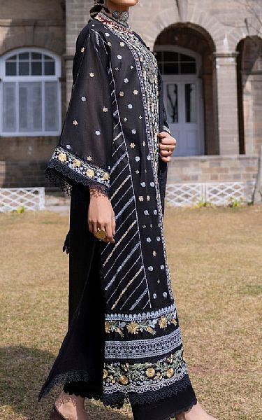 Ittehad Black Lawn Suit | Pakistani Lawn Suits- Image 2