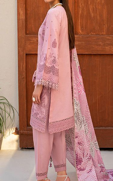 Jazmin Faded Pink Lawn Suit | Pakistani Lawn Suits- Image 2