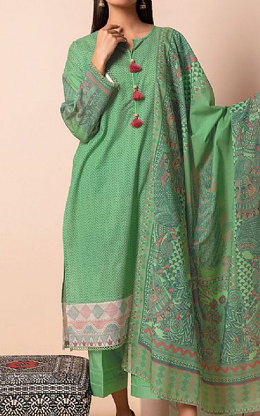 Khaadi Pastel Green Lawn Suit Pakistani Dresses In Usa 