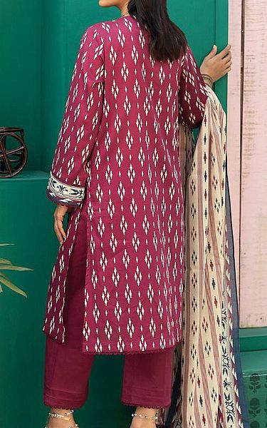 Khaadi Solid Pink Cambric Suit Pakistani Lawn Suits 