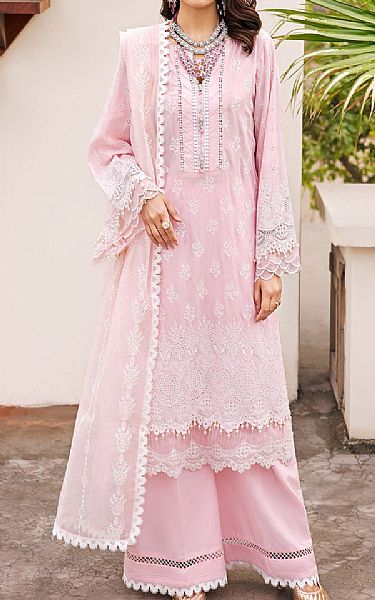 Pink lawn dress best sale