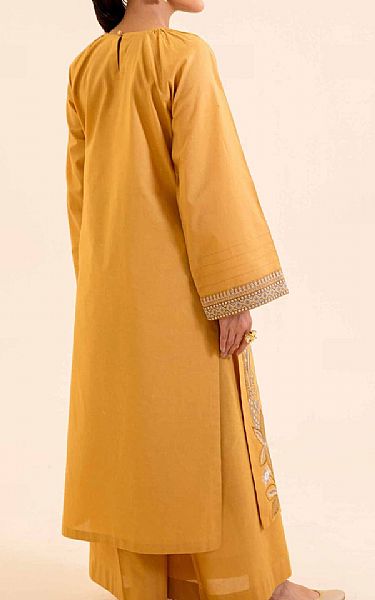 Nishat Carrot Orange Cambric Suit (2 pcs) | Pakistani Lawn Suits- Image 2