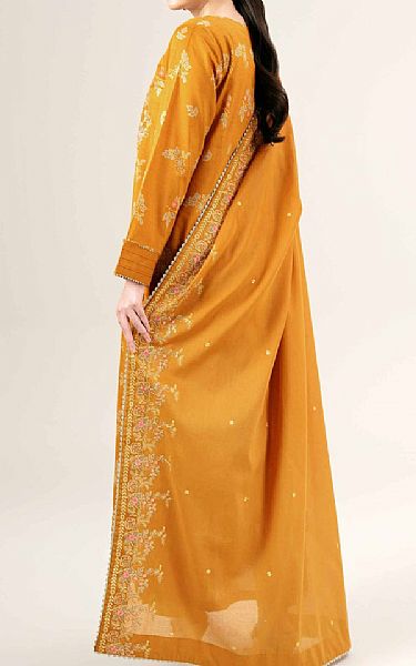 Nishat Cadmium Orange Lawn Suit | Pakistani Lawn Suits- Image 2