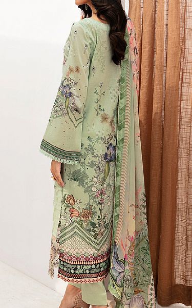 Ramsha Sage Green Lawn Suit | Pakistani Lawn Suits- Image 2