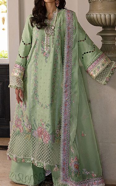 Republic Pistachio Green Lawn Suit Pakistani Lawn Suits 