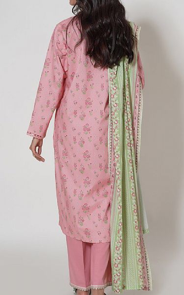 Zeen Pink Cambric Suit Pakistani Lawn Suits 