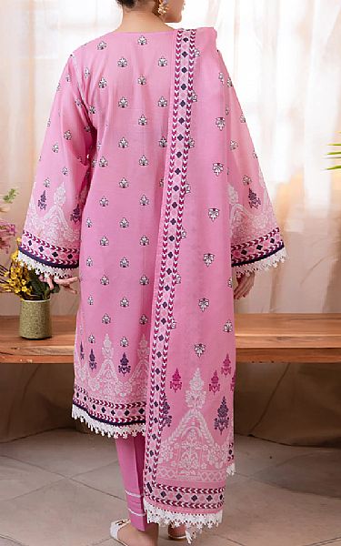 Zellbury Pink Lawn Suit | Pakistani Lawn Suits- Image 2
