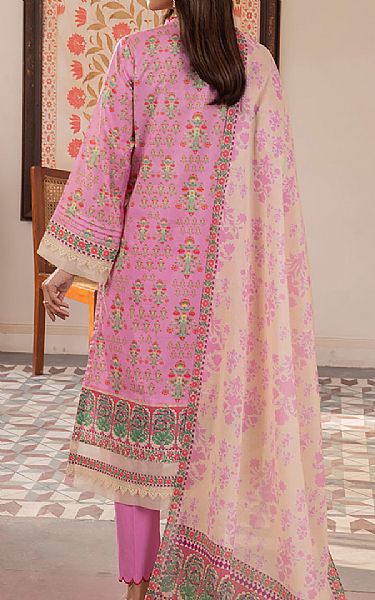 Zellbury Pink Lawn Suit | Pakistani Lawn Suits- Image 2