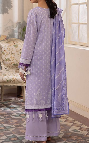 Zellbury Lilac Lawn Suit | Pakistani Lawn Suits- Image 2