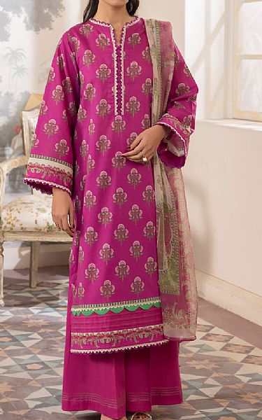 Zellbury Violet Lawn Suit | Pakistani Lawn Suits- Image 1