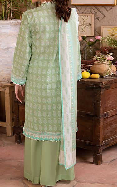 Zellbury Pistachio Lawn Suit | Pakistani Lawn Suits- Image 2