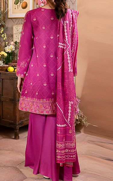 Zellbury Hot Pink Lawn Suit | Pakistani Lawn Suits- Image 2