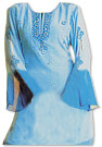 Light Blue Chiffon Trouser Suit - Indian Dress