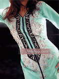 Sea Green Silk Suit- Pakistani Formal Designer Dress