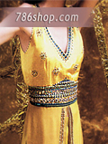 Yellow Chiffon Suit- Pakistani Formal Designer Dress