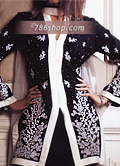 Black Silk Suit- Pakistani Formal Designer Dress
