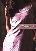 Pink Silk Trouser Suit- Pakistani Formal Designer Dress