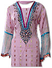 Pink Jamawar Chiffon Suit - Indian Semi Party Dress