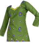 Green Georgette Suit- Pakistani Casual Clothes