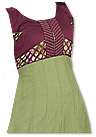 Green/Dark Magenta Georgette Suit- Pakistani Casual Clothes