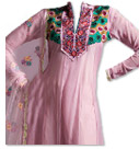 Light Pink Chiffon Suit  - Indian Semi Party Dress