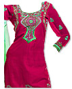 Hot Pink Chiffon Suit- Indian Dress