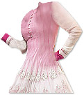 Off-white/Pink Georgette Suit - Indian Dress