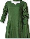 Green Marina Suit- Pakistani Casual Clothes