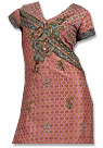 Tea Pink Jamawar Suit - Indian Semi Party Dress