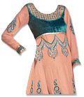 Peach Georgette Suit - Indian Semi Party Dress