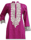 Hot Pink Cotton Shirt- Pakistani Casual Dress