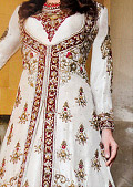 White Chiffon Suit- Pakistani Wedding Dress