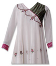 Off-White Georgette Suit- Indian Dress