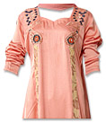 Peach Silk Suit- Indian Semi Party Dress