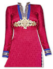 Magenta Jamawar Suit- Indian Semi Party Dress