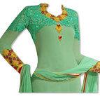 Light Green Georgette Suit- Indian Semi Party Dress