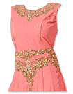 Tea Pink Net Suit- Indian Semi Party Dress