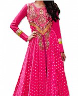 Hot Pink Georgette Suit- Indian Semi Party Dress