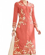 Peach Cotton Suit- Indian Dress