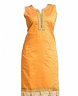 Golden Georgette Suit- Indian Dress