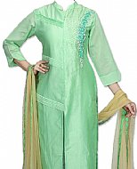 Mint Green Silk Suit- Indian Dress