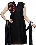 Black Chiffon Suit- Indian Semi Party Dress