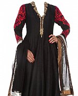 Black Georgette Suit- Indian Semi Party Dress