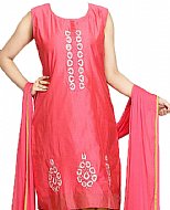 Pink Silk Suit- Indian Semi Party Dress