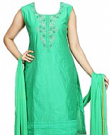 Sea Green Silk Suit- Indian Dress